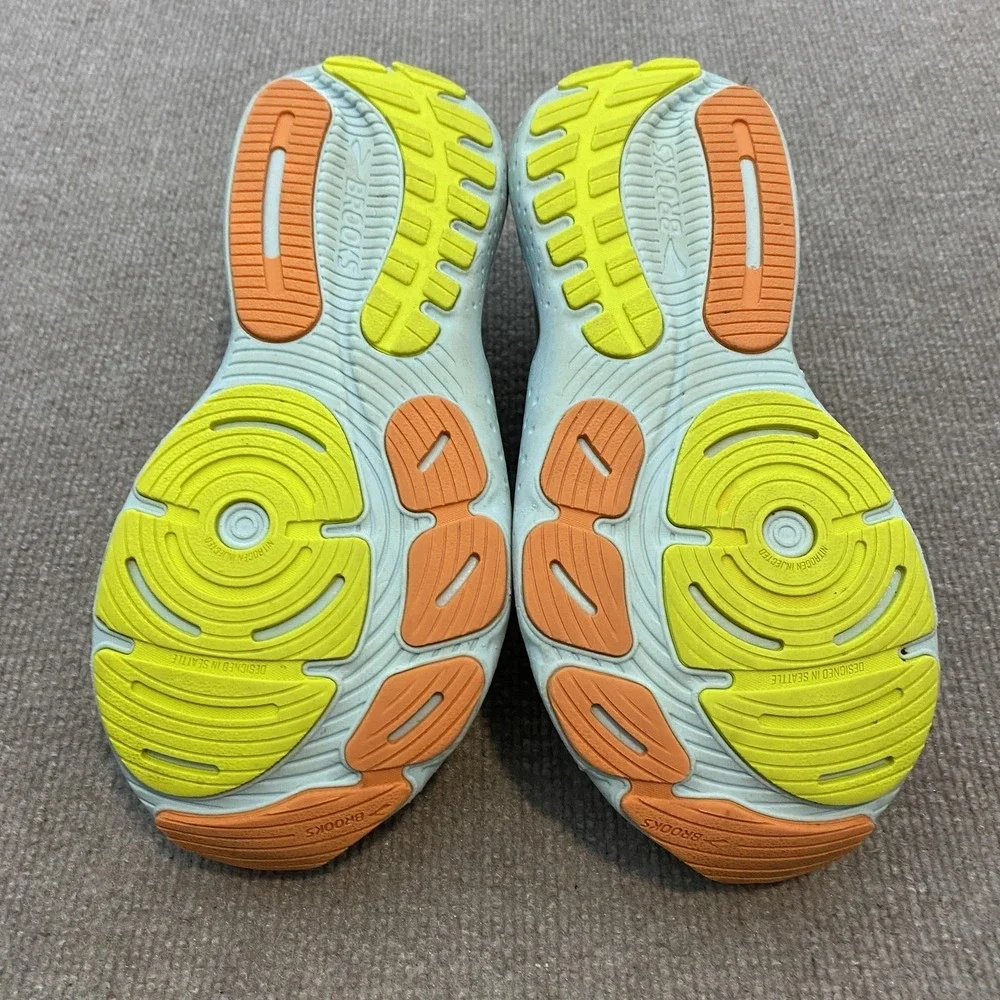 Brooks Glycerin 21‎ Running Shoes Womens Size 11 Gray Cushioned 1204081B195